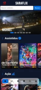 Saraflix APK MOD v1.0.1 (Premium) Filmes e Séries! 3